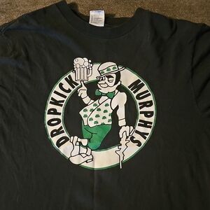 Vintage Dropkick Murphys Black T-Shirt 1998